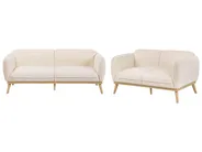 Soffgrupp 5-sits LJUNG Bouclé Ljusbeige_1076621