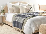 Blanket NEMLI Fabric 130 x 150 cm Dark Blue_753108