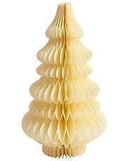 Joulukoriste Pöytävalaisin DREVJA 51 cm Joulukuusi Beige_1186100