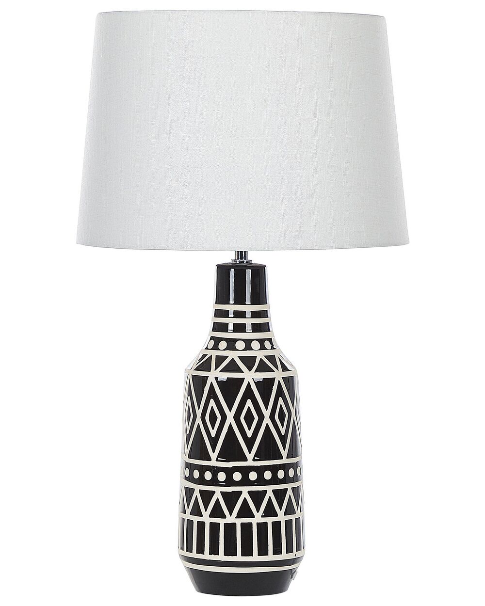 Table Lamp SHEBELLE Ceramic Black