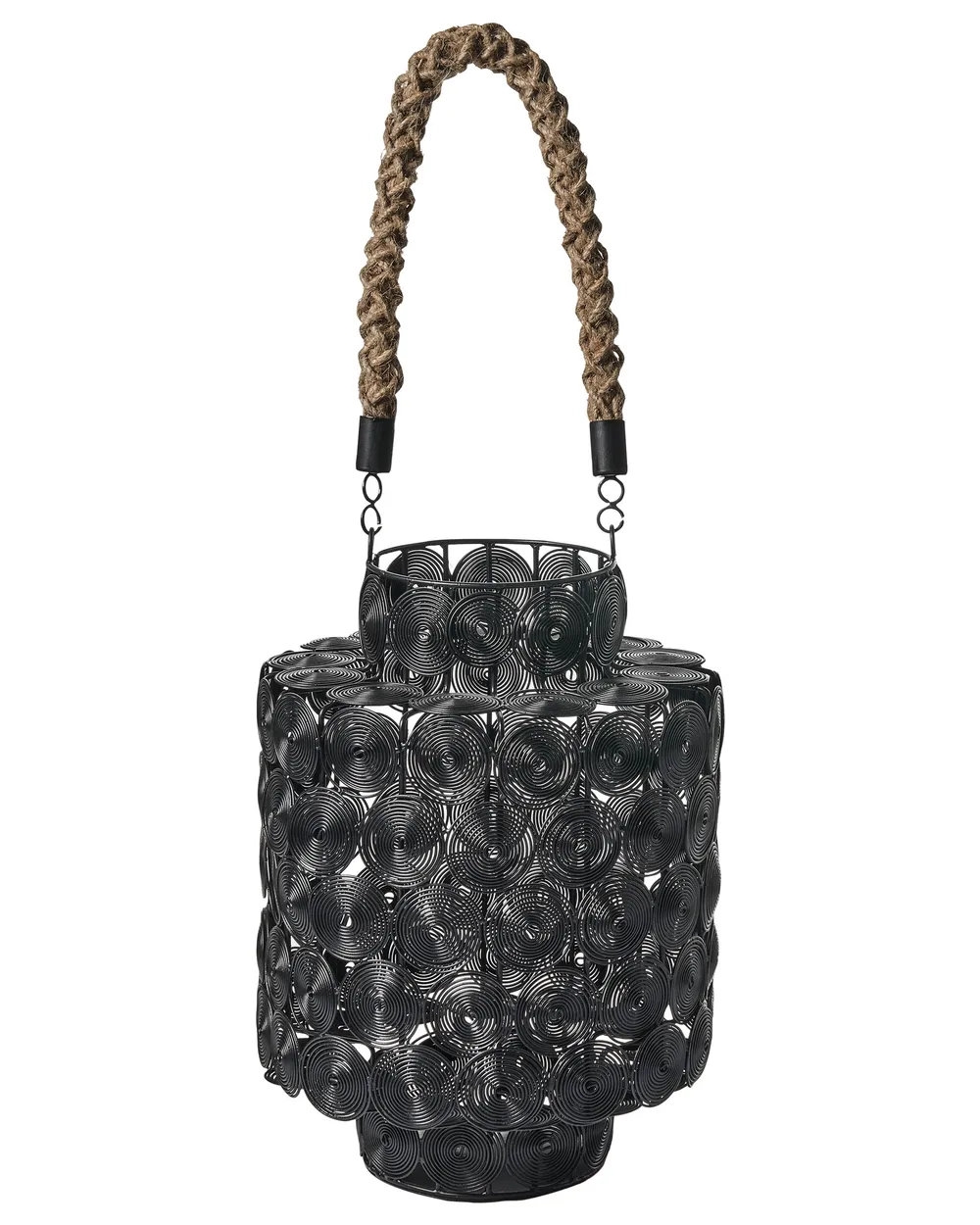 Lantern MMOJSTIR 35 cm Metal Black