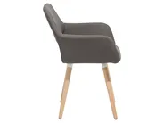Set med 2 matstolar CHICAGO Taupe_1078076