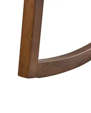 Rocking Chair LEIDY Wood Brown/ Light Beige_1070666