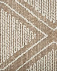Rug KACEM Beige 80 x 150 cm Cotton_831139