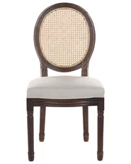 Tuolisetti 2 kpl NIVLOC Puu Tummanruskea/beige_1095727