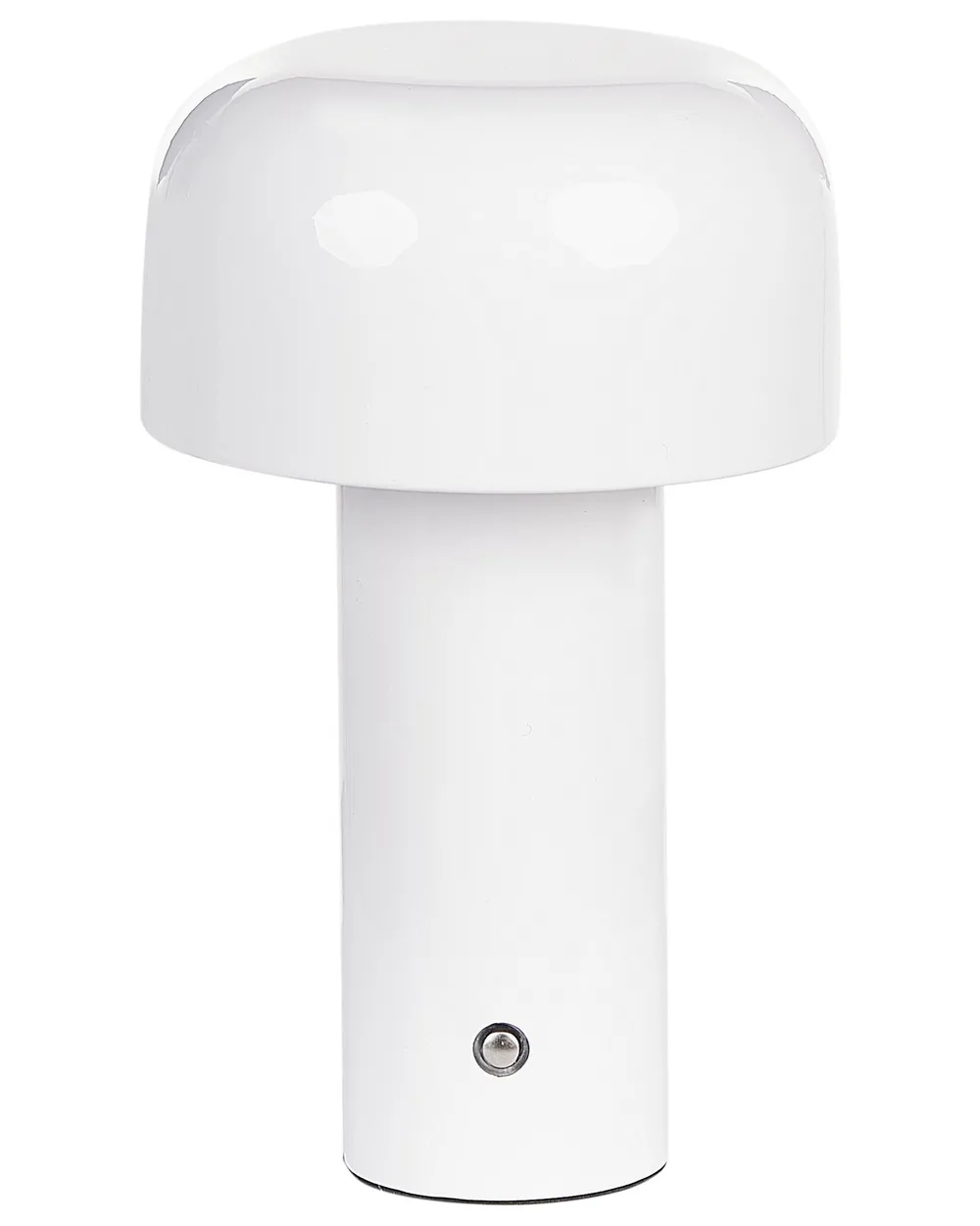 Wireless LED Table Lamp BESOS with Dimmer Metal White