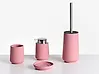 4-Piece Bathroom Accessories Set SUCHES Pink