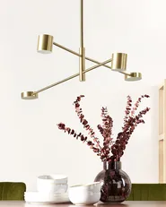 Pendellampa BANDON Metall Guld_926541