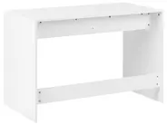Home Office Desk LUTETIA 120 cm 60 cm White_1068118