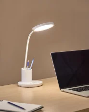 LED Desk Lamp VELA with Dimmer White_1019194
