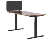 Desk Screen WALLY 160 x 40 cm Dark Grey_800729