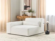 Corner Seat HELLNAR Boucle Off-White Right Hand_911244
