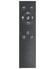 LED Ceiling Lamp VELORA with Remote with Dimmer Black_1131038