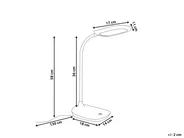 LED Desk Lamp HYDRA with Dimmer White_1018790