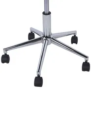 Desk Chair MARIBEL Faux Leather Light Grey_716503