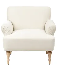 Armchair FREDROS Fabric Light Beige_966427