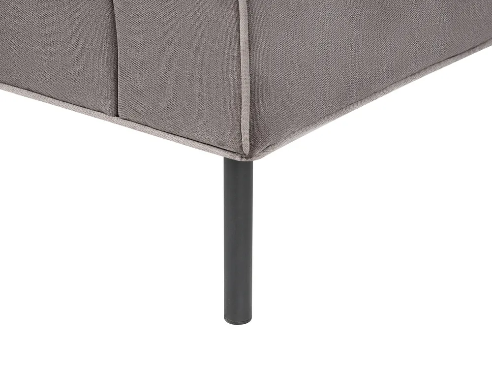 Corner Sofa 3 Seater SATER Chenille Taupe Right Hand_1019379