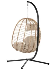 Hängstol med stativ PALLARE Metall Naturlig_1146496