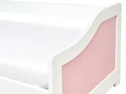 Utdragbar säng Furu LUNERAY 90 x 200 cm Rosa_1004469