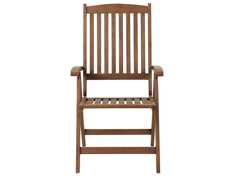 Garden Dining Set 6 Seater AMANTEA with Cushions Acacia Wood Taupe_880424