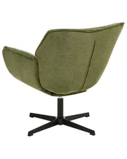 Swivel Armchair AUMA Fabric Green_1001204