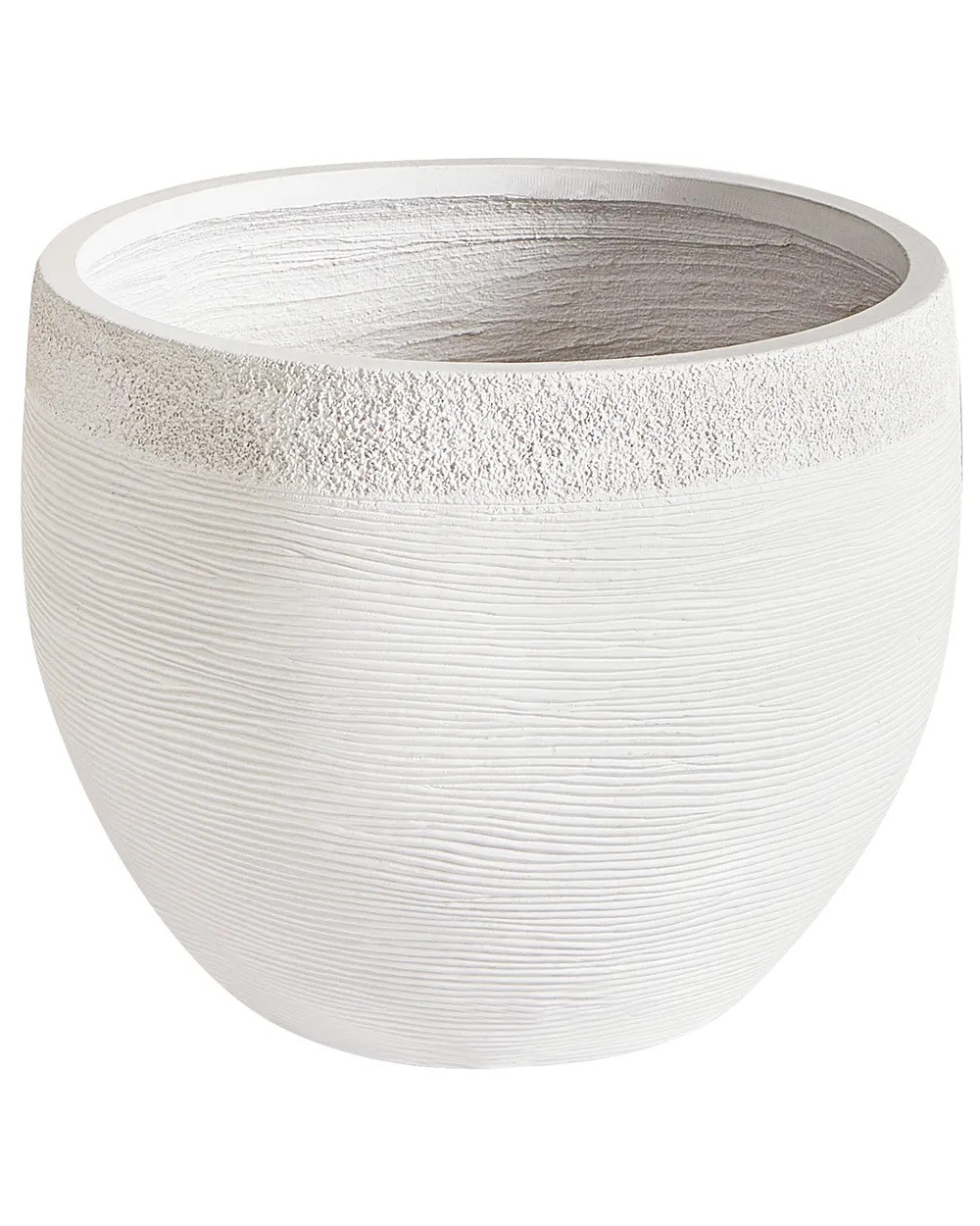 Plant Pot ZAKROS 38 cm White