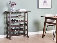 Wine Rack ROWLEY Dark Brown_963053