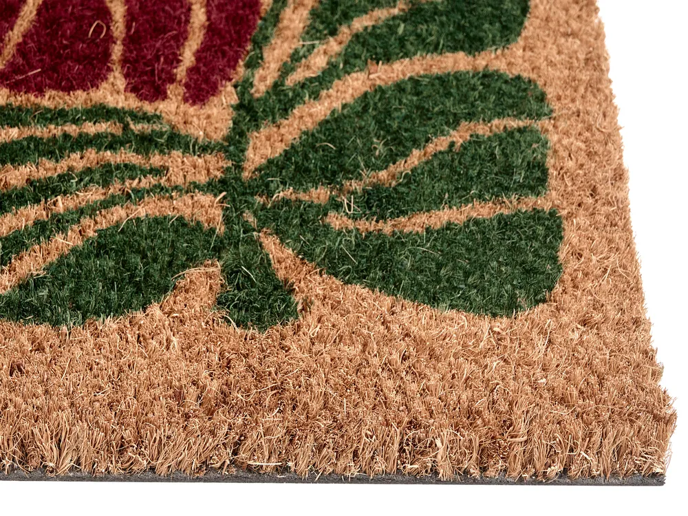 Doormat TANALIAN Multicolour 50 x 80 cm Flower Coir_1049665