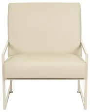 Nojatuoli DELARY Keinonahka Beige_1084999