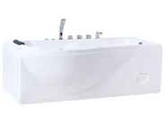 Corner Hot Tub with LED POZUELOS 1700 x 900 mm White_1033635