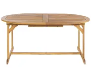 Garden Dining Set 8 Seater MAUI PREMIUM Acacia Wood Light Beige_990721