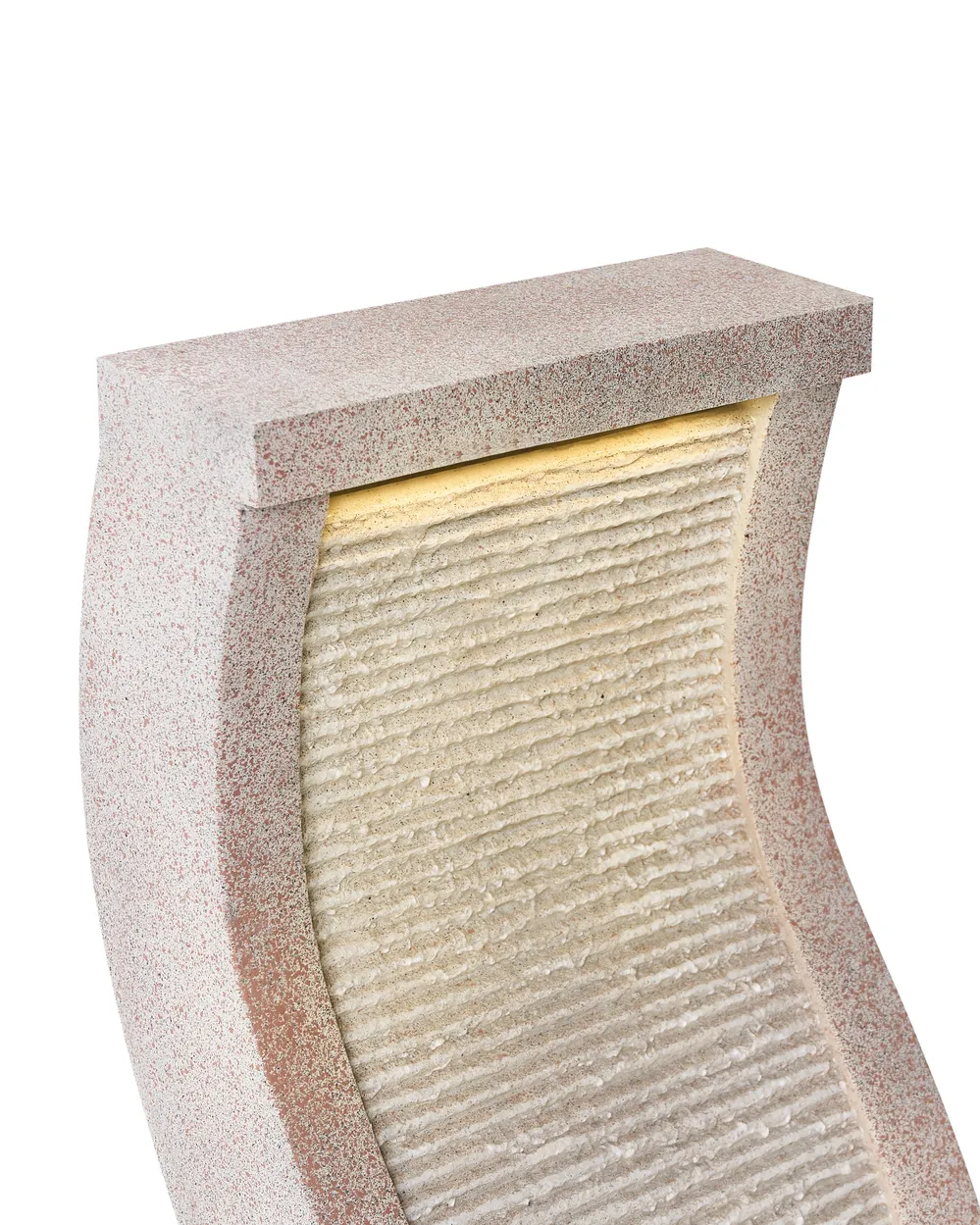 Garden Water Feature LED FORMIGA Beige_1059502