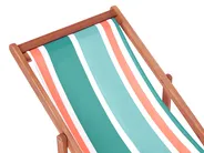 Set of 2 Sun Lounger Replacement Fabrics ANZIO/AVELLINO 113 x 44 cm Multicolour_1073736