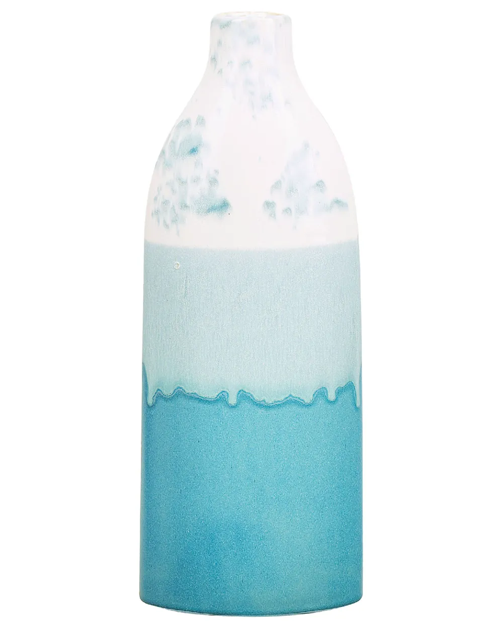Flower Vase CALLIPOLIS 35 cm Stoneware Blue