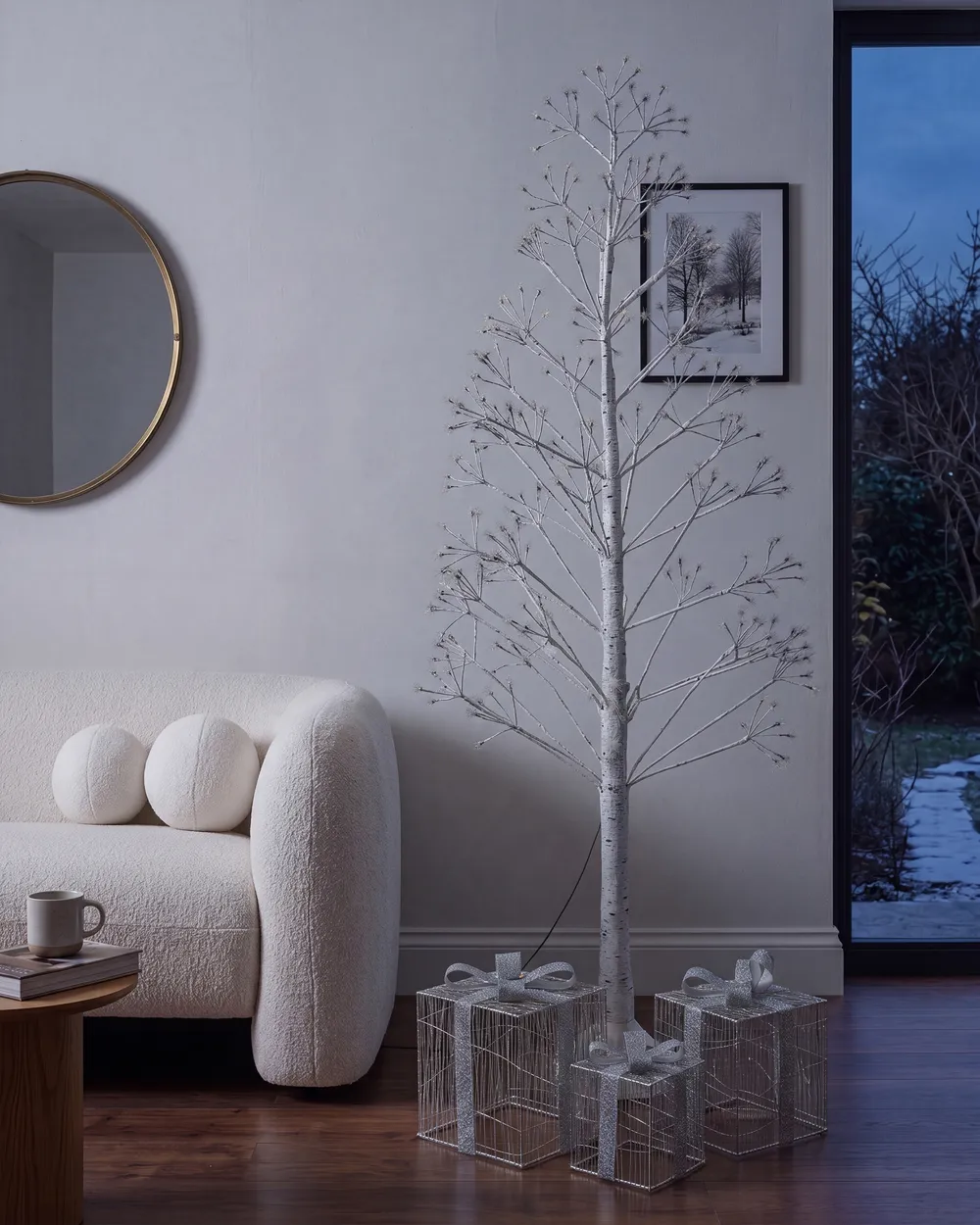 Outdoor Decoration LED ALBIONI 180 cm Tree White_937680