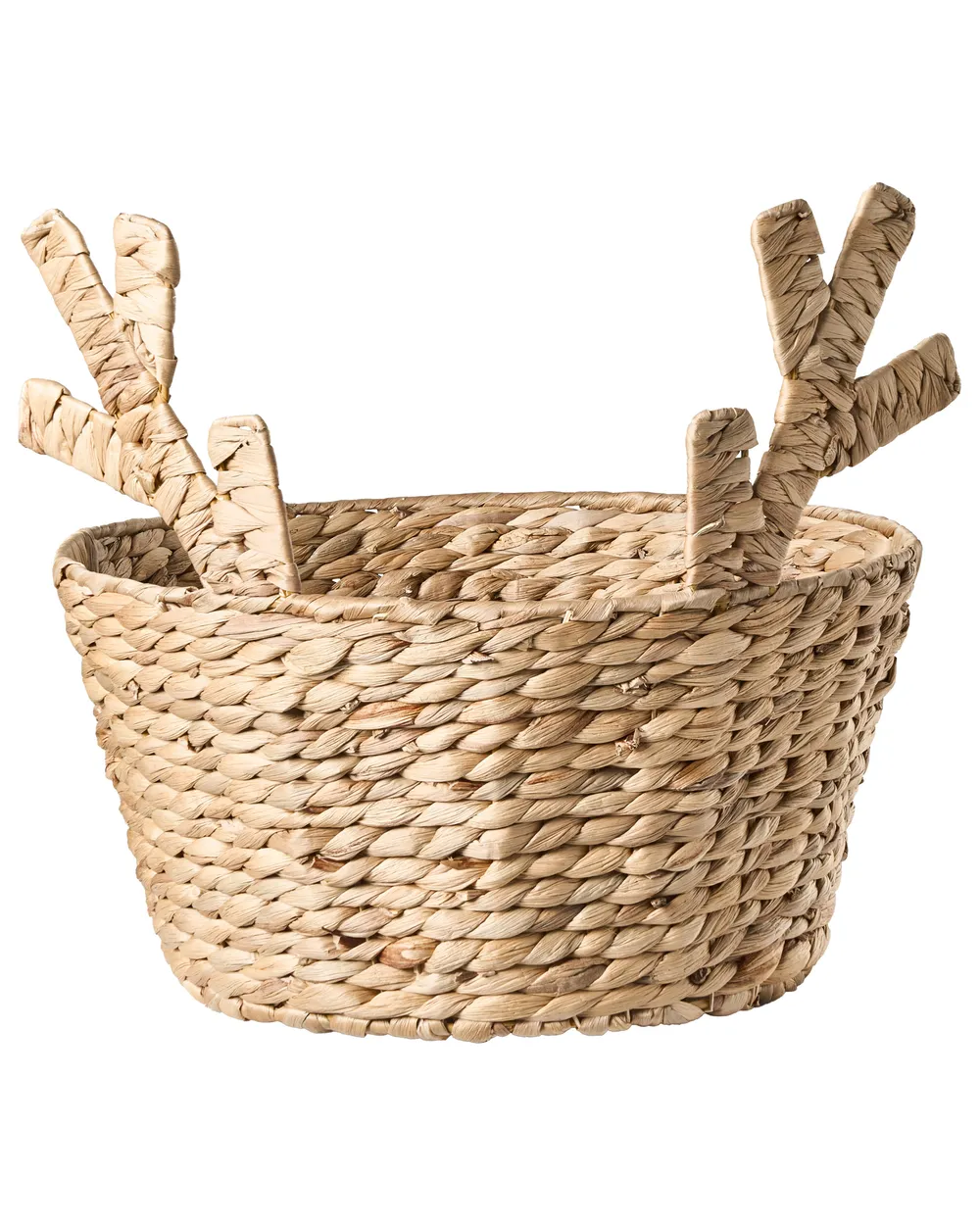 Basket RENNE Water Hyacinth Natural_1011157