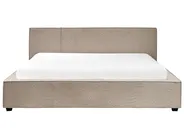 Bed Boucle MIRANDE 180 x 200 cm (EU Super King) Taupe_943355