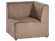 Moduulisohva 3-istuttava LEMVIG Vakosametti Tumma beige_1053278