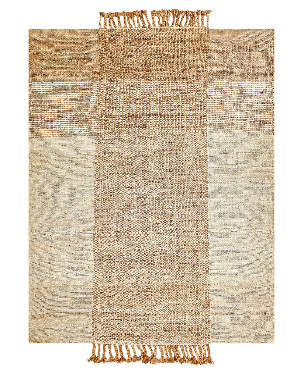 Teppe HAMZALAR Beige 140 x 200 cm Jute