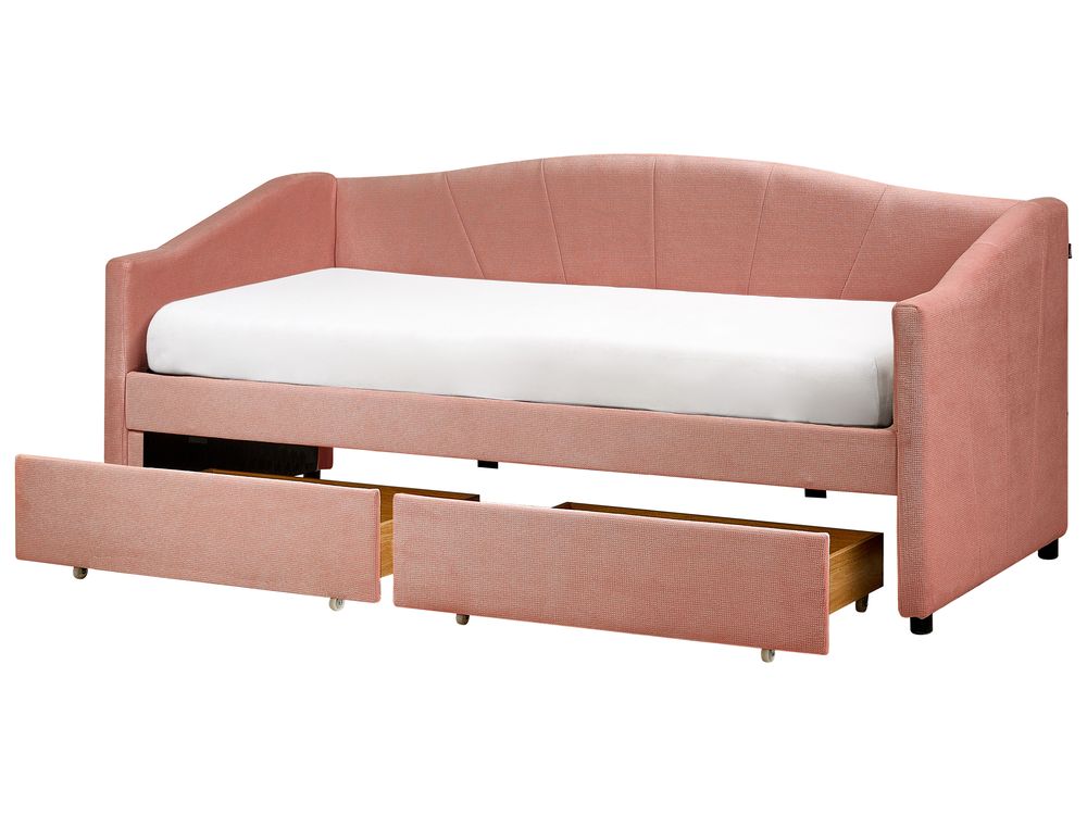 Dagseng med oppbevaring VITTEL Rosa 90 x 200 cm