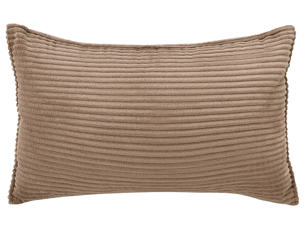 Moduulikulmasohva 4-istuttava LEMVIG rahilla Vakosametti Tumma beige Vasen_1053369