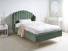 Bed Velvet AMBILLOU 120 x 200 cm (EU Small Double) Green
