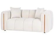Soffa 2-sits MORSIL Bouclé Off-White_1057326