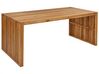 Garden Dining Table SULZANO 180 cm 90 cm Acacia Wood Brown