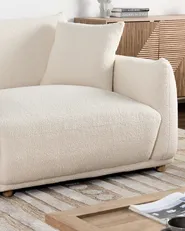 Soffgrupp 5-sits JUBEK Bouclé Off-White_1078385