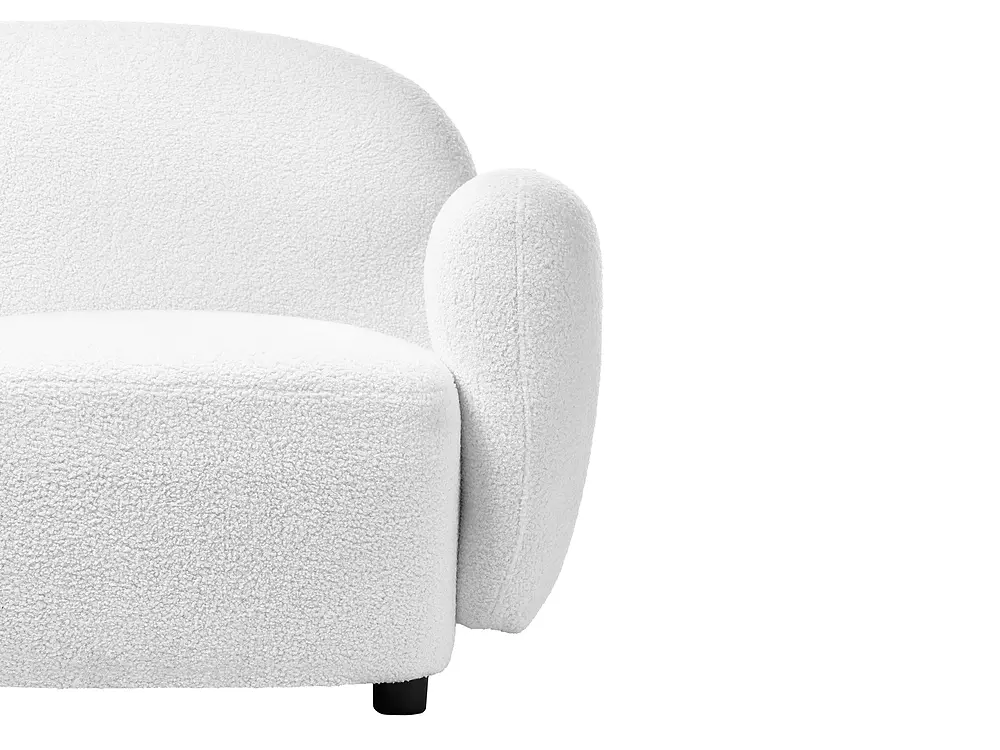 Living Room Set 6 Seater JULE Boucle Off-White_1145739