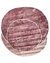 Rug KANRACH Pink 200 x 200 cm Viscose