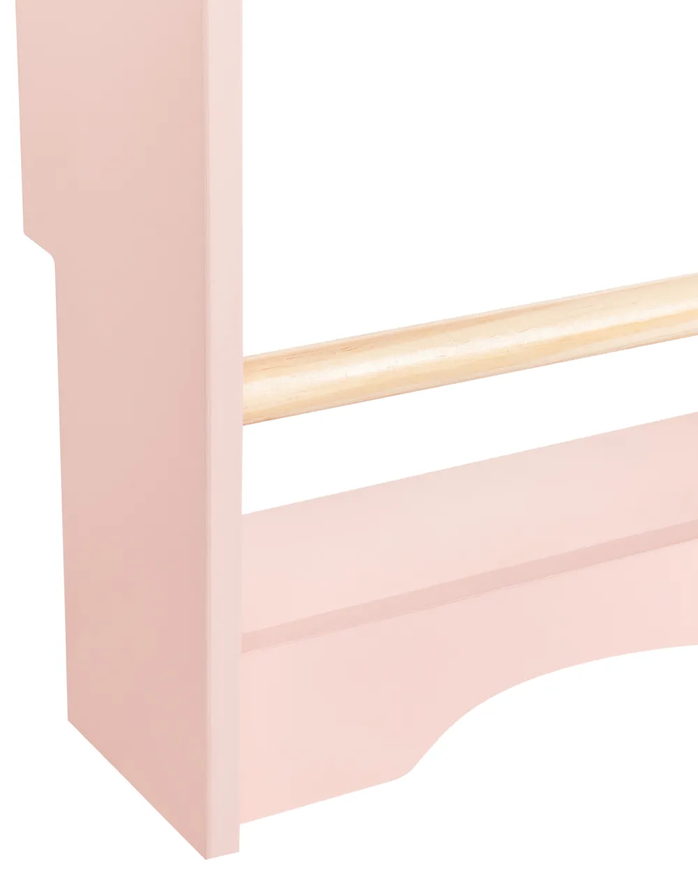 Wall Bookshelf LILOET 100 cm Pastel Pink_950027