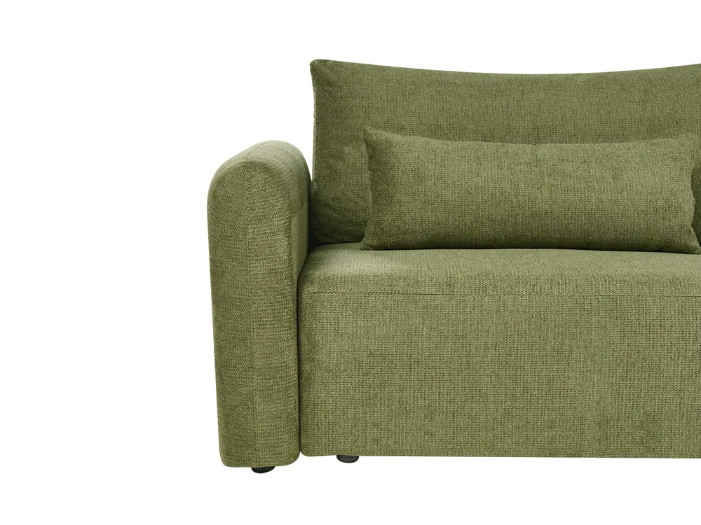 Bäddsoffa 3-sits VAXHOLM med förvaring Grön_1026818