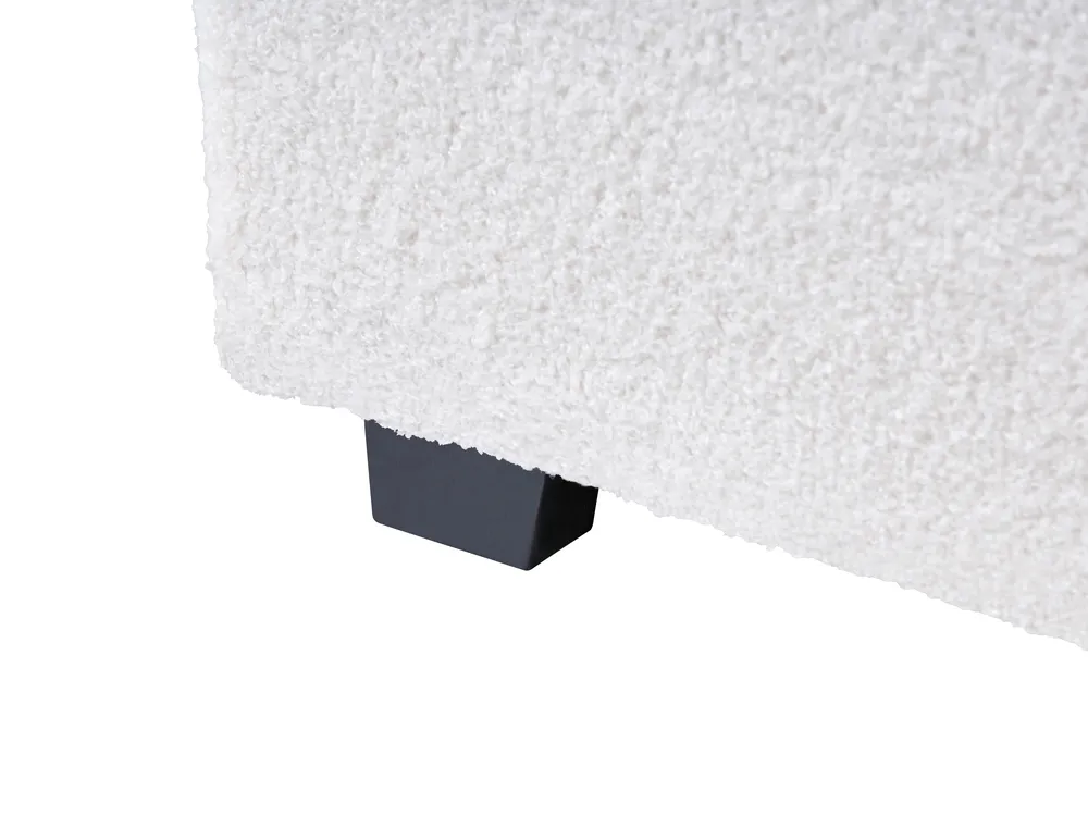 Waterbed Boucle VAUCLUSE 180 x 200 cm (EU Super King) Off-White_977162